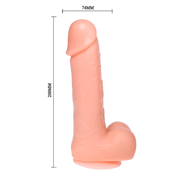 BAILE - DONG DILDO REALISTICO VIBRACION Y ROTACION 20 CM - Sensuana.es