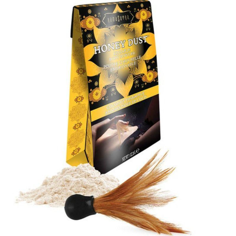 KAMASUTRA - POLVOS KISSABLE COCO Y PIÑA 28 GR - Sensuana.es