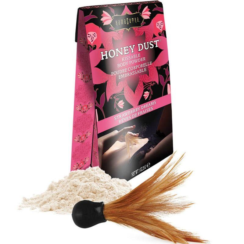 KAMASUTRA - POLVOS KISSABLE SUEÑOS DE FRESA 28 GR - Sensuana.es