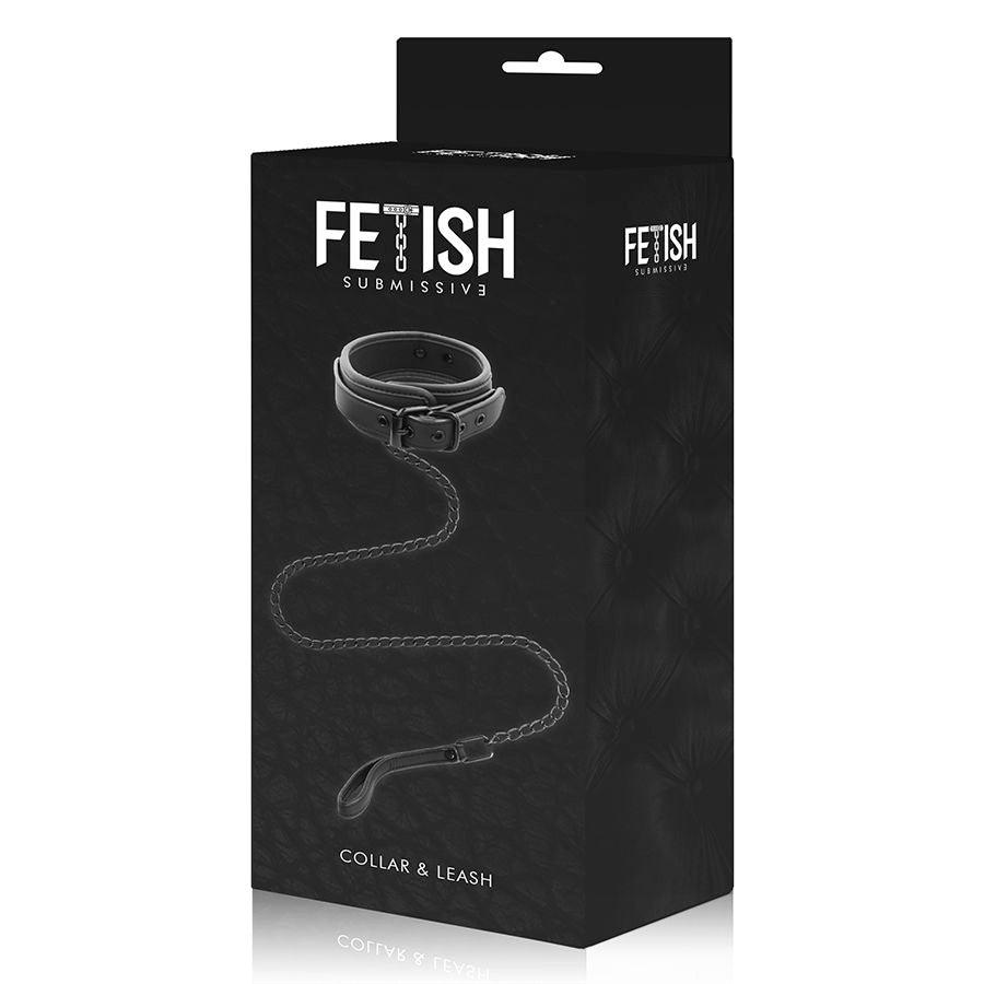 FETISH SUBMISSIVE - COLLAR CON CADENA CON FORRO DE NOPRENO - Sensuana.es