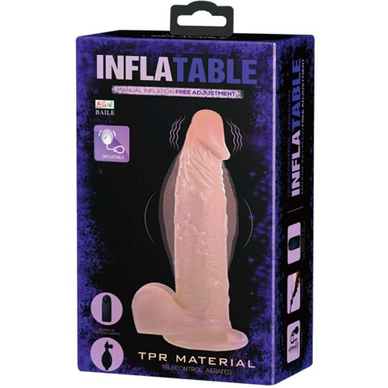 BAILE - DILDO REALISTICO VIBRADOR E INFLABLE - Sensuana.es