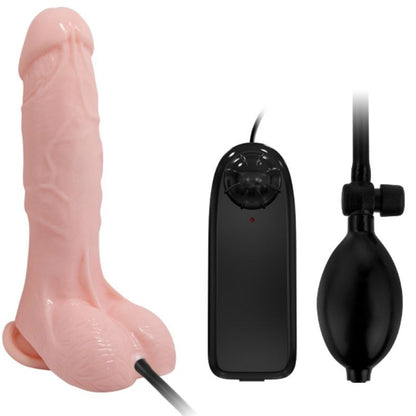 BAILE - DILDO REALISTICO VIBRADOR E INFLABLE 18.8 CM - Sensuana.es