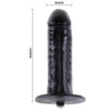 BAILE - BIGGER JOY PENE HINCHABLE CON VIBRACION 16 CM - Sensuana.es