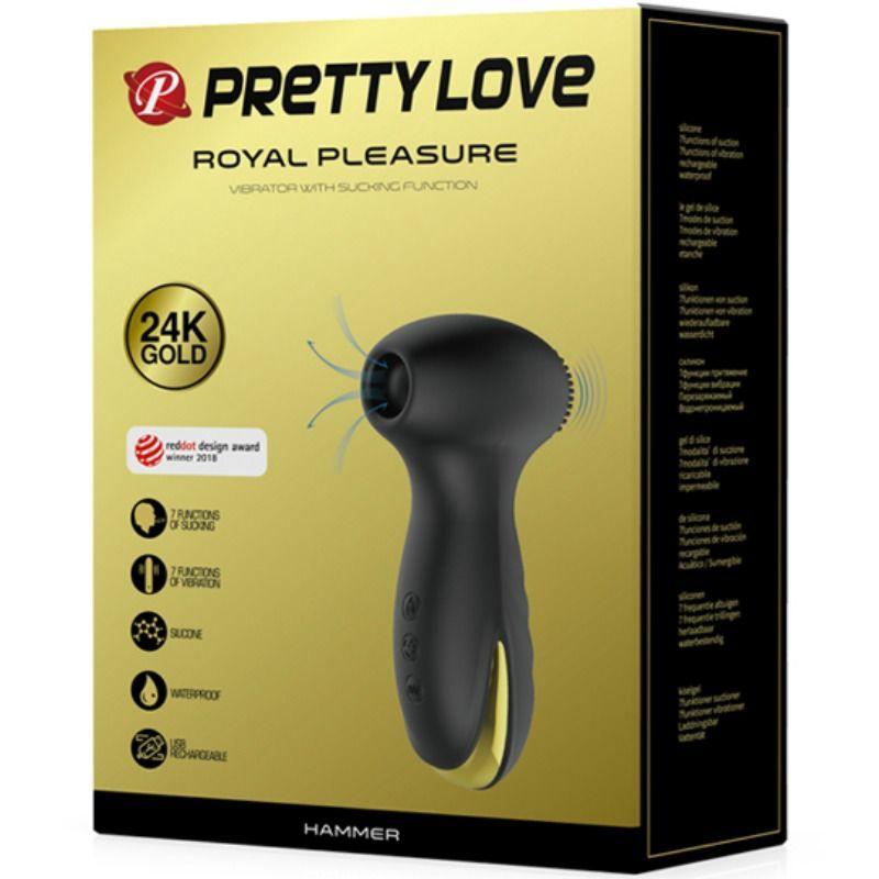 PRETTY LOVE - SMART HAMMER VIBRACION Y SUCCION - Sensuana.es