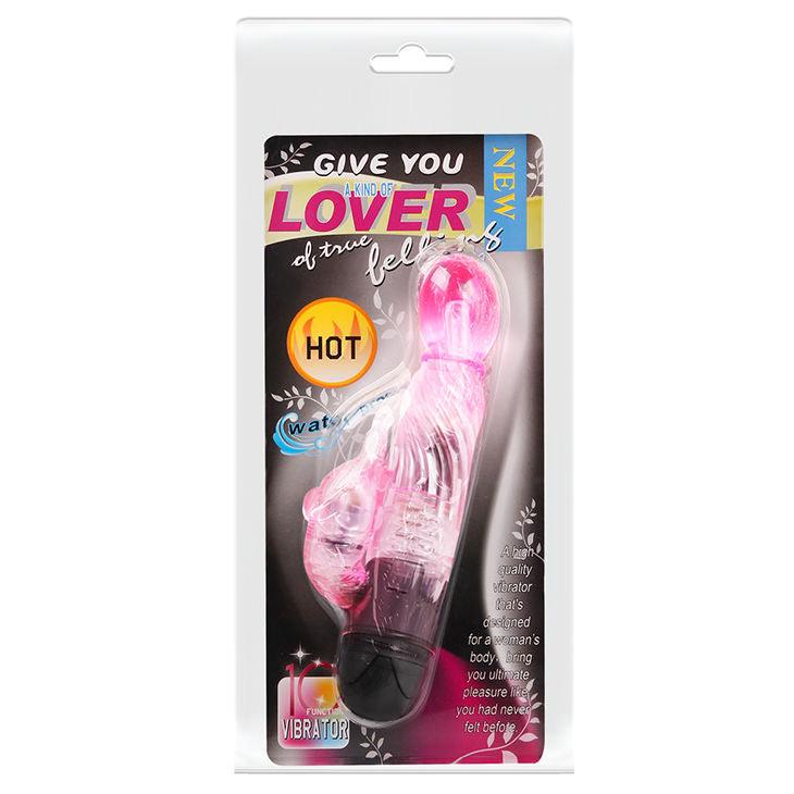 BAILE - GIVE YOU A KIND OF LOVER VIBRADOR CON RABBIT ROSA 10 MODOS - Sensuana.es