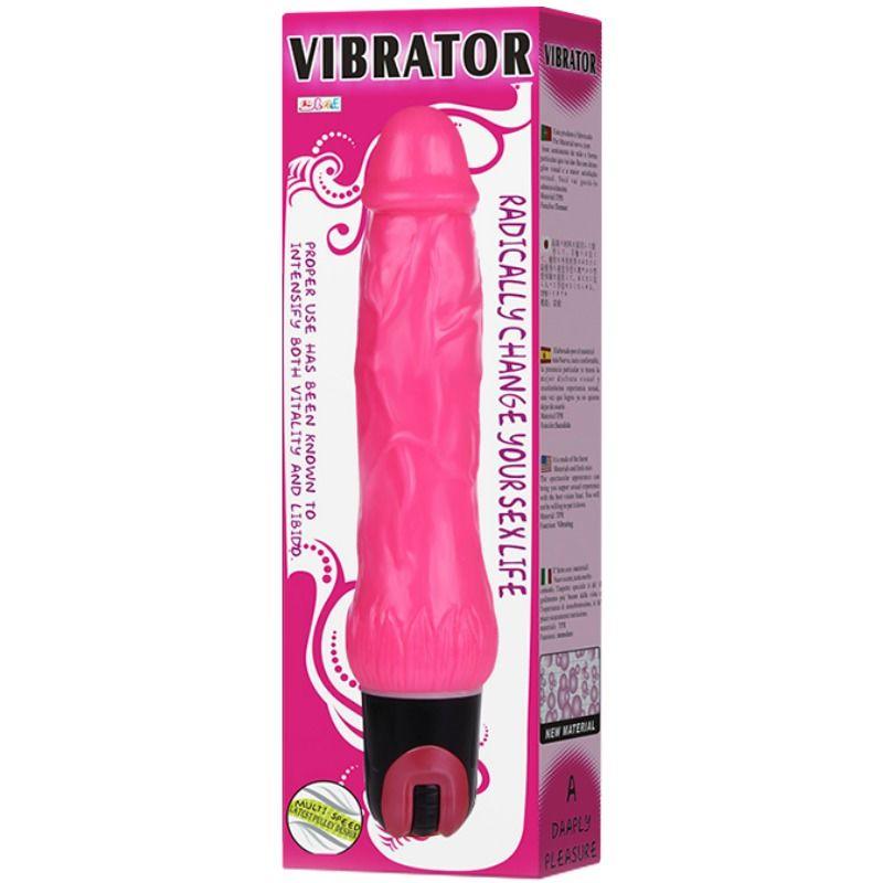 BAILE - VIBRATOR DAAPLY PLEASURE MULTIVELOCIDAD ROSA - Sensuana.es