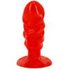 BAILE - PLUG ANAL UNISEX CON VENTOSA ROJO - Sensuana.es