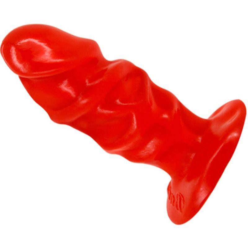 BAILE - PLUG ANAL UNISEX CON VENTOSA ROJO - Sensuana.es