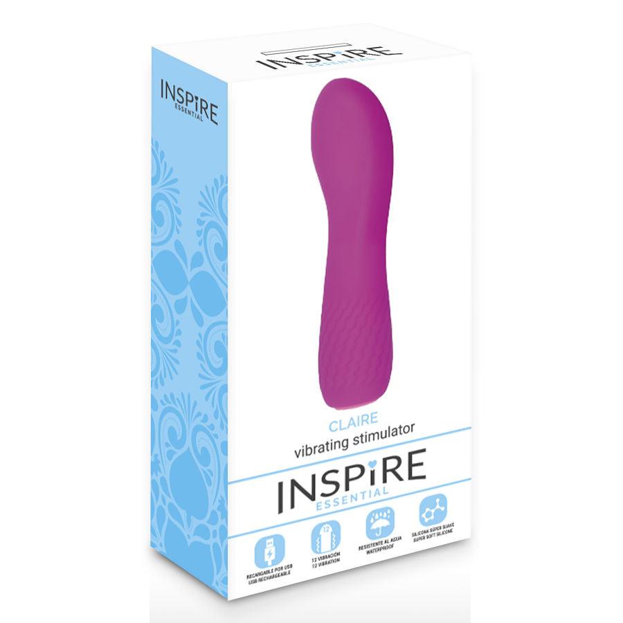 INSPIRE ESSENTIAL - CLAIRE VIBRADOR LILA - Sensuana.es