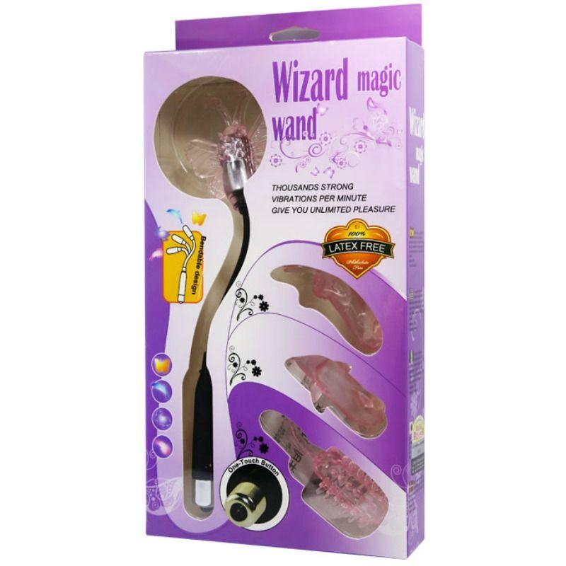 BAILE - WIZARD MAGIC WAND ESTIMULADOR CON VIBRACION - Sensuana.es