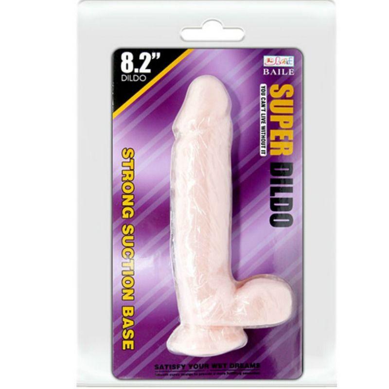 BAILE - SUPER DILDO REALISTICO NATURAL 21.5 CM - Sensuana.es