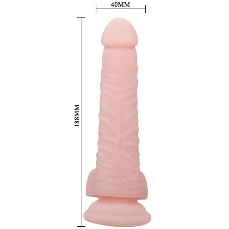 BAILE - SUPER DILDO REALISTICO NATURAL 18.8 CM - Sensuana.es