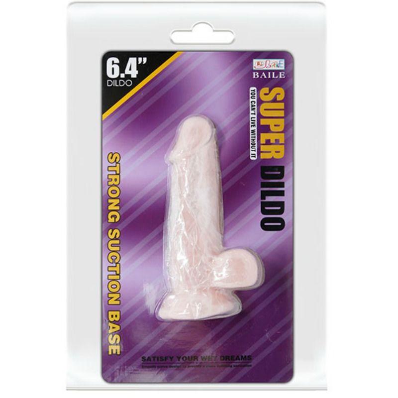 BAILE - SUPER DILDO REALISTICO NATURAL 16.5 CM - Sensuana.es