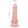 BAILE - SUPER DILDO REALISTICO NATURAL 16.5 CM - Sensuana.es