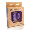 WOMANVIBE - ALSAN HUEVO CONTROL REMOTO NEGRO SILICONA PURPLE - Sensuana.es