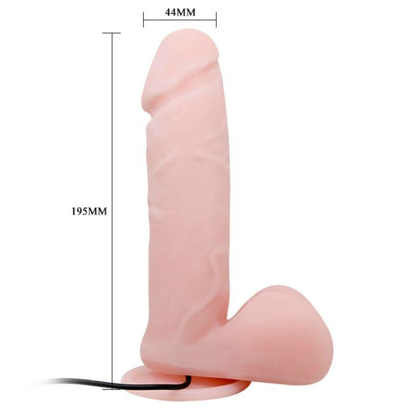 BAILE - VIBRADOR REALISTICO OLIVER CON FUNCION ROTACION - Sensuana.es