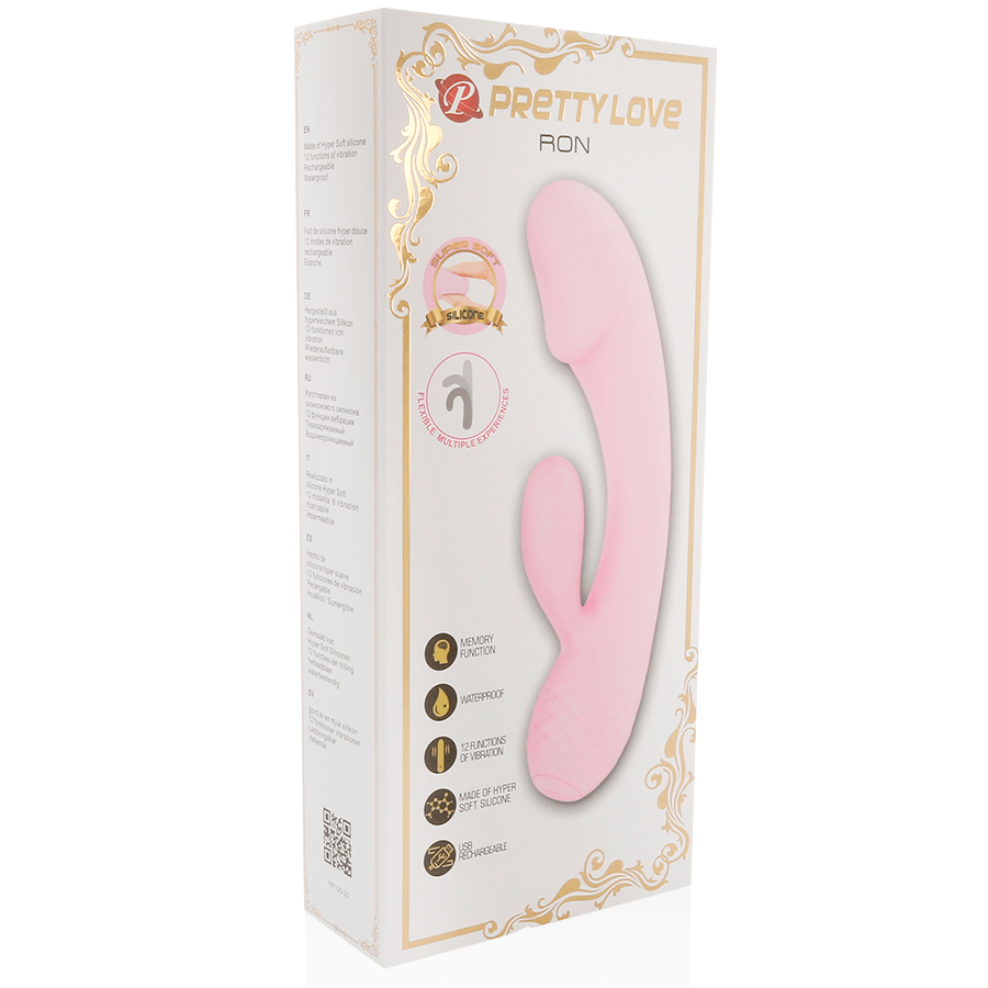 PRETTY LOVE - SMART VIBRADOR RON CON RABBIT - Sensuana.es