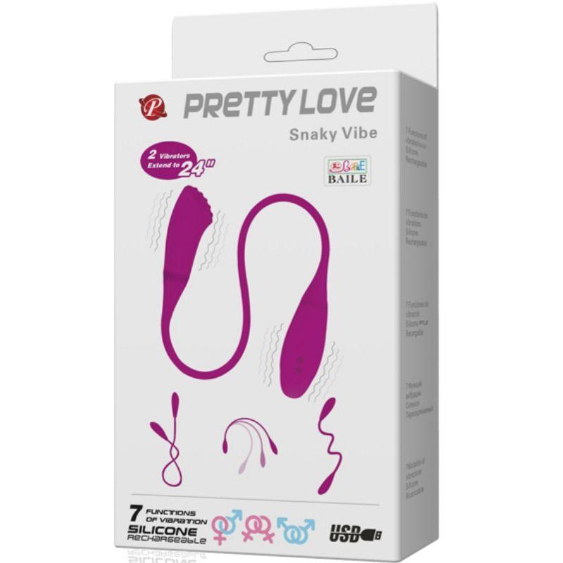 PRETTY LOVE - SMART SNAKY VIBE VIBRADOR 2 MOTORES - Sensuana.es