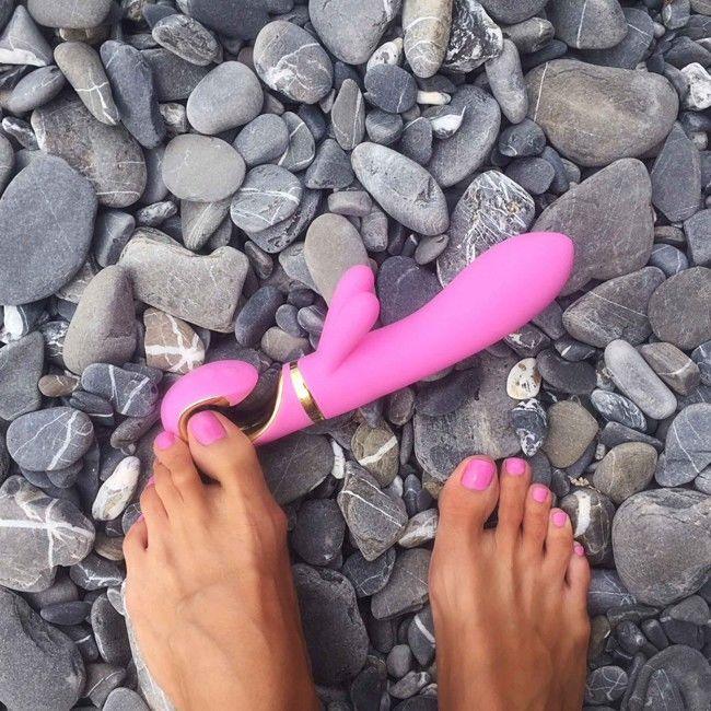 G-VIBE - G-RABBIT VIBRADOR CONEJITO RAMPANTE ROSA - Sensuana.es