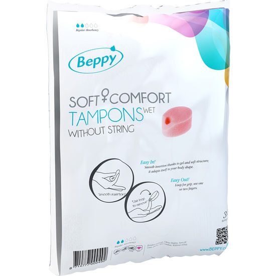 BEPPY - TAMPONES LUBRICADOS 30 UDS - Sensuana.es