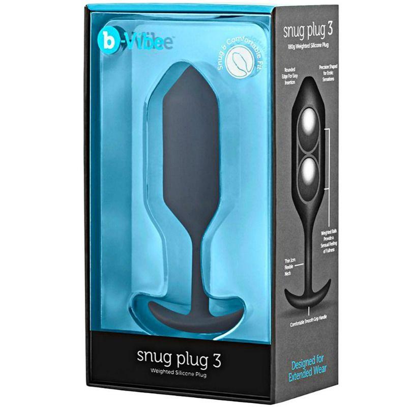 B-VIBE - PLUG ANAL SNUG PLUG 3 - Sensuana.es