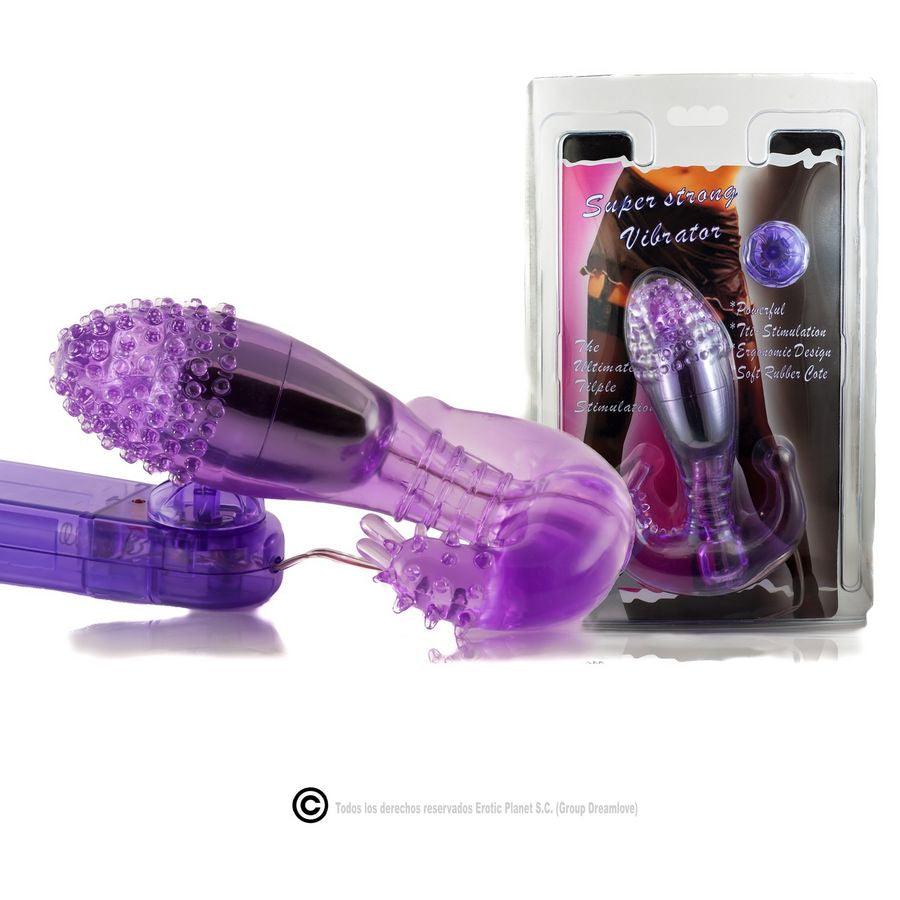 BAILE - ESTIMULADOR LILA VAGINAL Y ANAL CON VIBRACION - Sensuana.es