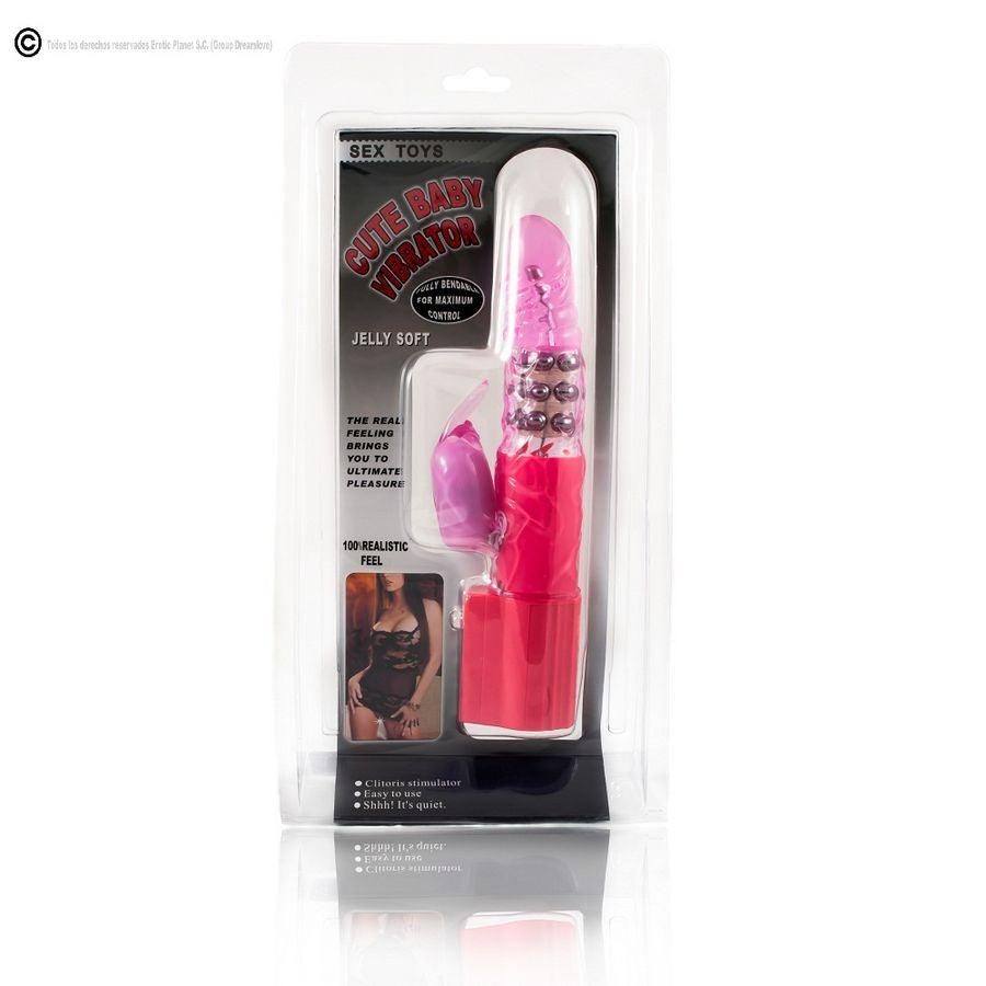 BAILE - ROTADOR RABBIT ROSA SUPERESTIMULADOR - Sensuana.es