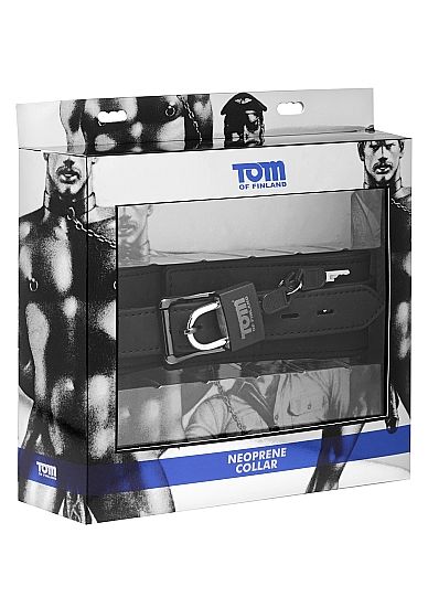 TOM OF FINLAND - COLLAR NEOPRENO CON CANDADO - Sensuana.es