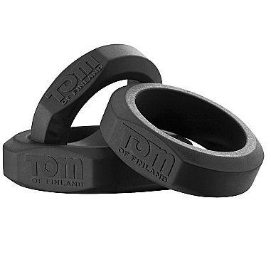 TOM OF FINLAND - 3 SET ANILLOS SILICONA - Sensuana.es