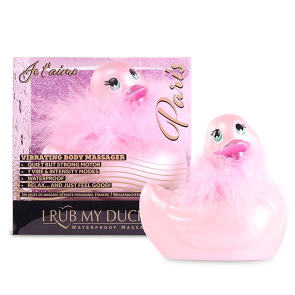 BIG TEASE TOYS - I RUB MY DUCKIE 2.0 | PATO VIBRADOR PARIS (PINK) - Sensuana.es