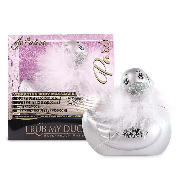 BIG TEASE TOYS - I RUB MY DUCKIE 2.0 | PATO VIBRADOR PARIS (SILVER) - Sensuana.es