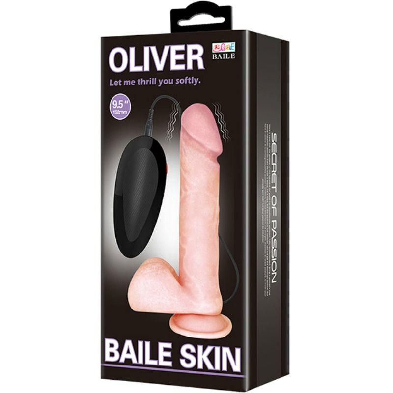 BAILE - OLIVER DILDO REALISTICO CON VIBRACION - Sensuana.es