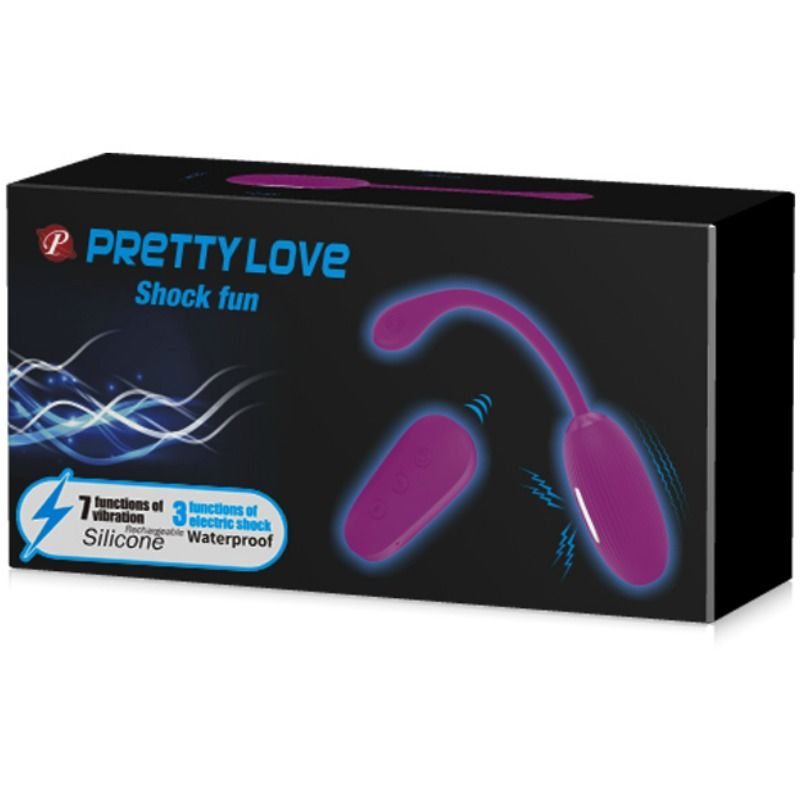 PRETTY LOVE - SHOCK FUN HUEVO VIBRADOR Y ELECTROSHOCK - Sensuana.es