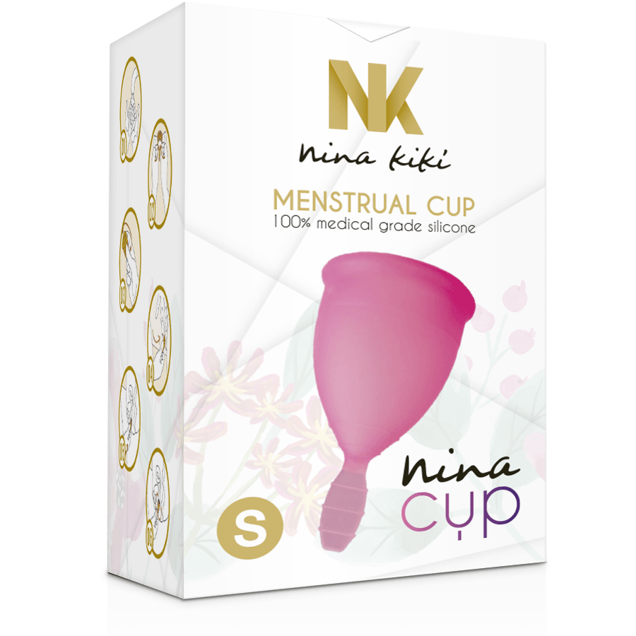 NINA KIKÍ - COPA MENSTRUAL TALLA S ROSA - Sensuana.es