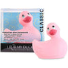 BIG TEASE TOYS - I RUB MY DUCKIE CLASSIC PATO VIBRADOR ROSA - Sensuana.es