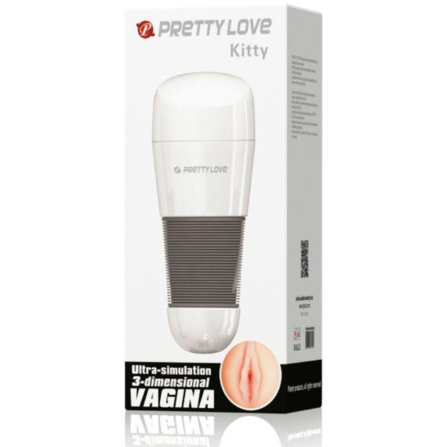 PRETTY LOVE - KITTY MASTURBADOR BLANCO VAGINA - Sensuana.es