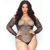 LEG AVENUE - CRYSTALIZED FISHNET BODYSTOCKING 1X-2X - Sensuana.es