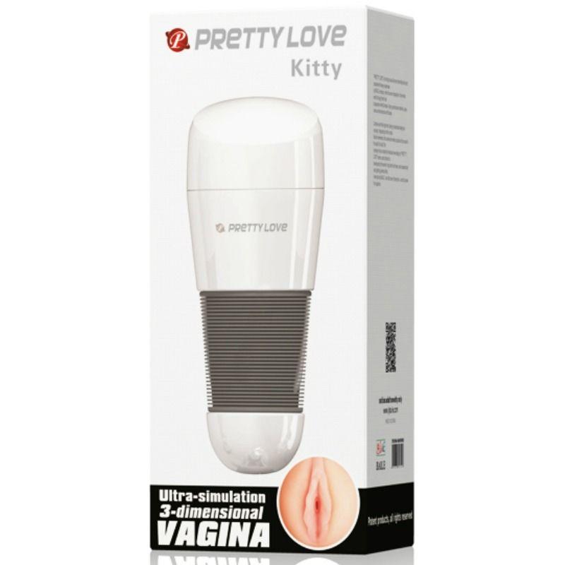 PRETTY LOVE - KITTY MASTURBADOR BLANCO VAGINA 2 - Sensuana.es