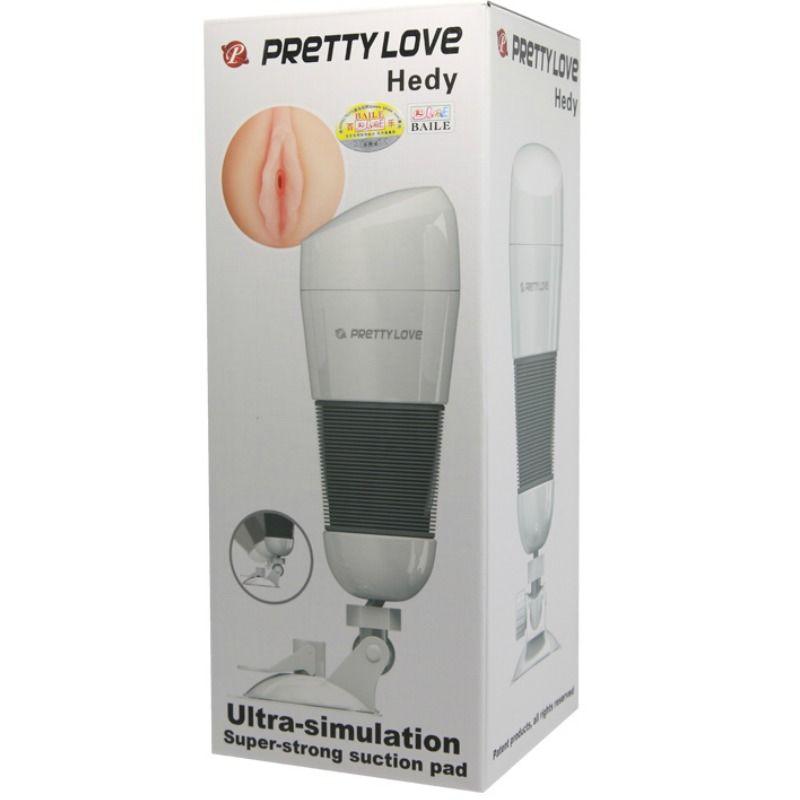 PRETTY LOVE - HEDY MASTURBADOR BLANCO VAGINA - Sensuana.es