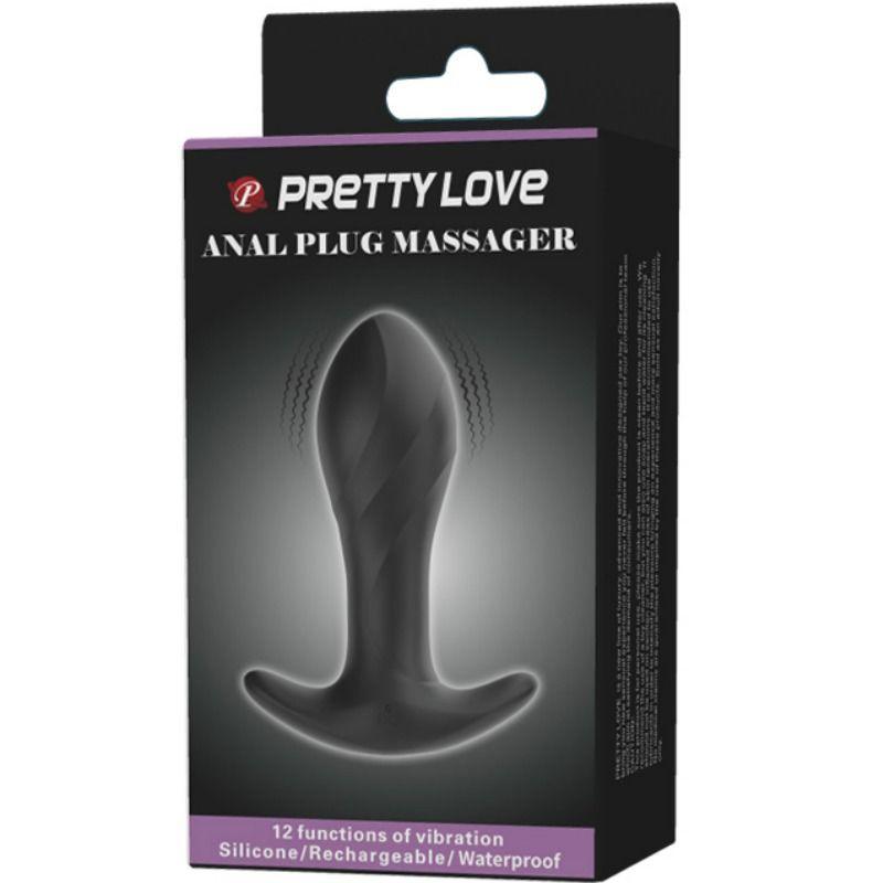 PRETTY LOVE - VIBRADOR ANAL NEGRO - Sensuana.es