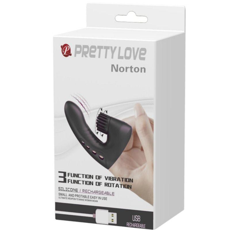 PRETTY LOVE - NORTON DEDAL CON VIBRACIÓN ROTACIÓN - Sensuana.es