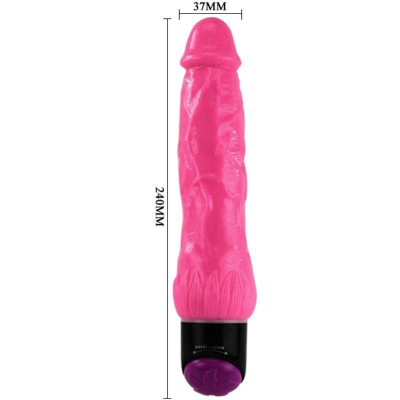 BAILE - COLORFUL SEX VIBRADOR REALISTICO LILA 24 CM - Sensuana.es