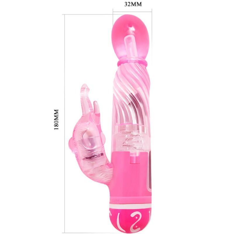 BAILE - VIBRADOR MULTIVELOCIDAD CON ESTIMULADOR LILA - Sensuana.es