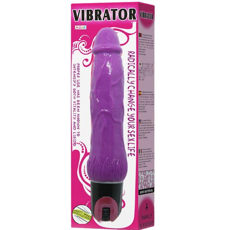 BAILE - VIBRATOR DAAPLY PLEASURE MULTIVELOCIDAD MORADO - Sensuana.es