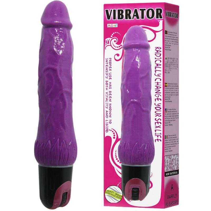 BAILE - VIBRATOR DAAPLY PLEASURE MULTIVELOCIDAD MORADO - Sensuana.es