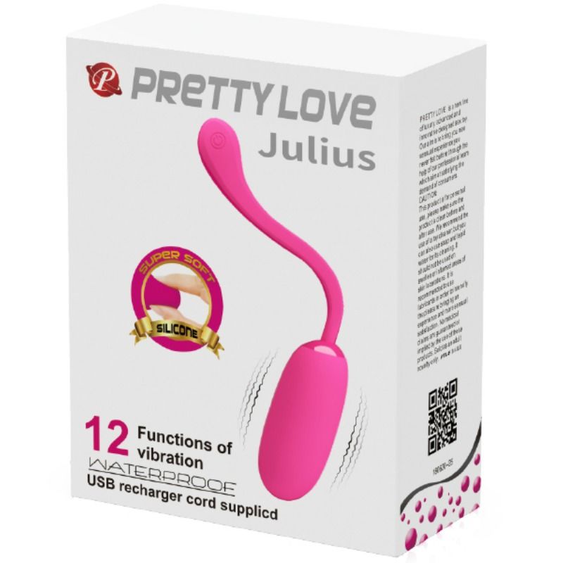 PRETTY LOVE - SMART JULIUS HUEVO VIBRADOR - Sensuana.es