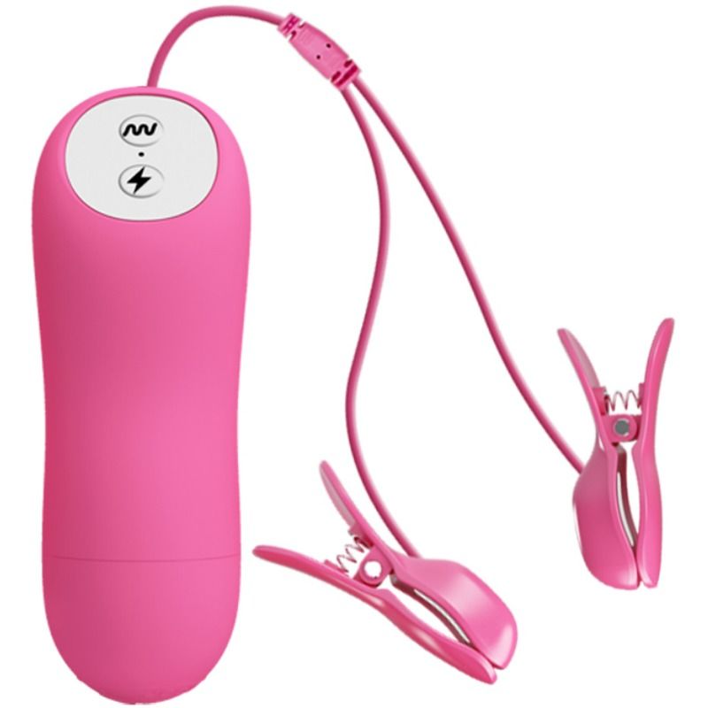 BAILE - ROMANTIC WAVE PIZAS CON VIBRACION Y ELECTROSHOCK FUCSIA - Sensuana.es