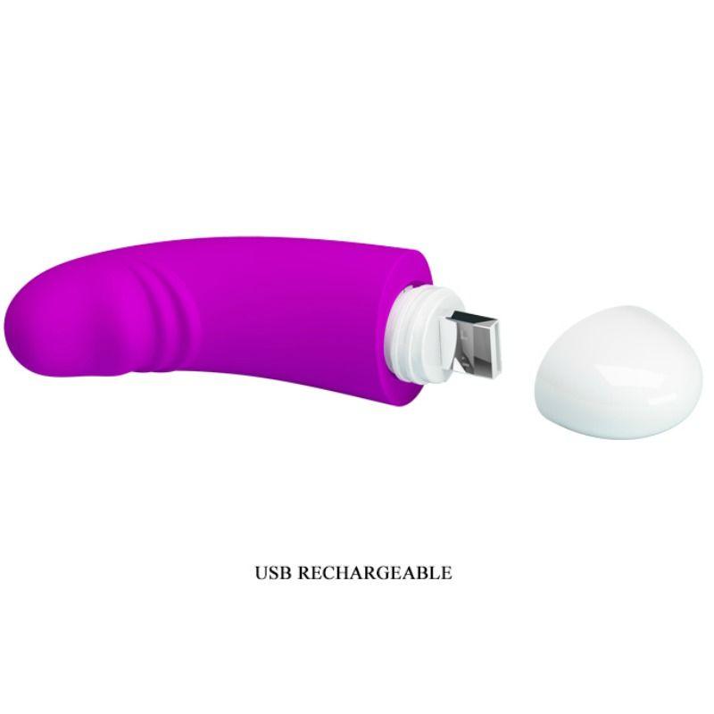 PRETTY LOVE - LUTHER MINI VIBRADOR 30 MODOS VIBRACION - Sensuana.es