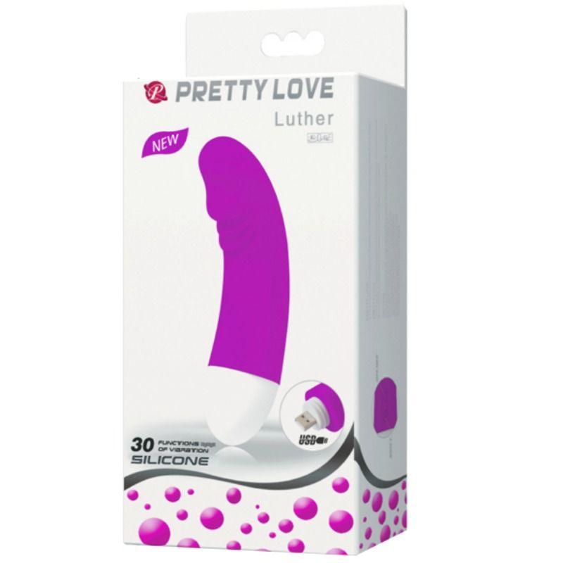 PRETTY LOVE - LUTHER MINI VIBRADOR 30 MODOS VIBRACION - Sensuana.es