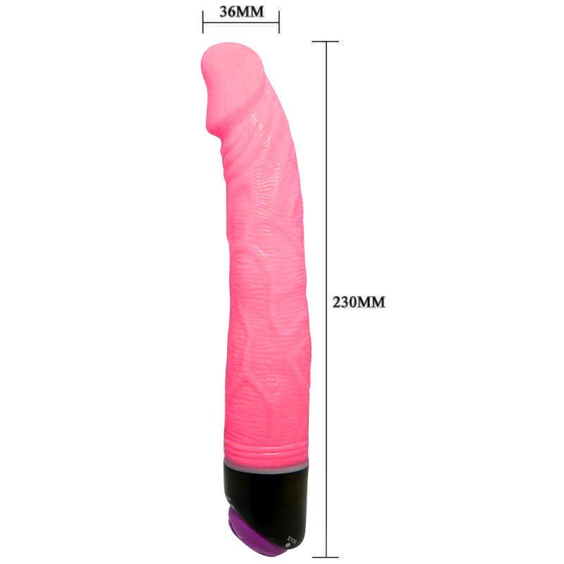 BAILE - ADOUR CLUB VIBRADOR REALISTICO 23 CM ROSA - Sensuana.es